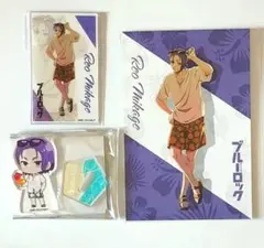 ブルーロック 玲王 ミニアクスタ クリアカード 来店特典　and GALLERY