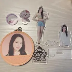 niziu nizoo ayaka ano アクスタ ラバーキーホルダー