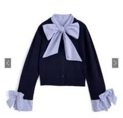 GRL ボウタイ袖リボンニットトップス [fs29a]