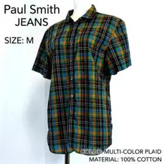【 Paul Smith JEANS】ポールスミス半袖シャツ Mチェックのサムネイル