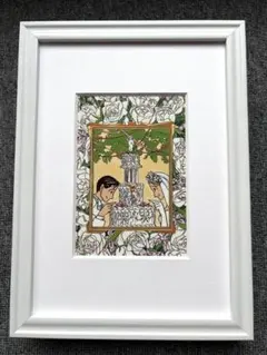 逸見亜古 恋の育つ木 銅版画 65/100限定 直筆サイン入り - メルカリ