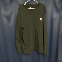 Carhartt カーハート　長袖　ポケットTシャツ ブラック　L ロンT