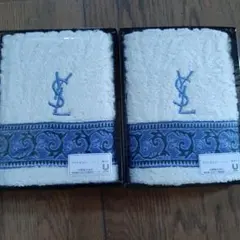 YSL イヴサンローラン ゲストタオル ２枚
