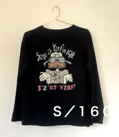 【美品✨】キッズロンT Ｓ／１６０　ブラック