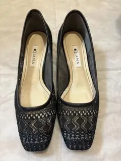 DIANA(ダイアナ)パンプス23.5cm 黒