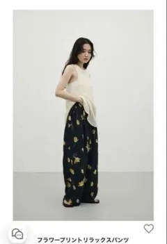 快晴堂 ふわふわタックパンツ リラクシン&ルージー 51P34 サイズF