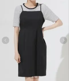 未使用 Honeys ハニーズ キャミワンピース ミニ スカート ブラック