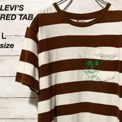 【レア】LEVI’S ★リーバイス★ RED TAB ボーダーTシャツ Ｌのサムネイル