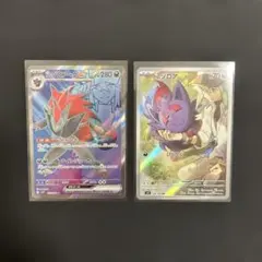 ポケモンカード　Nのゾロアークex SR NのゾロアAR