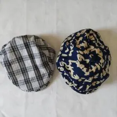子供　キッズ帽子　２点セット