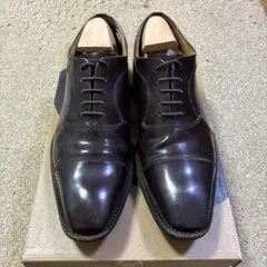 ダークブラウン ビジネスシューズ／リーガル 25cm