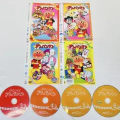 アンパンマン TVアニメ　DVD 4枚セット