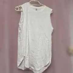 ユニクロノースリーブ Tシャツ Mサイズ