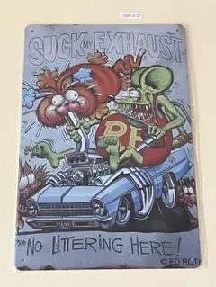 RAT FINK ブリキ看板 インテリア 昭和レトロ