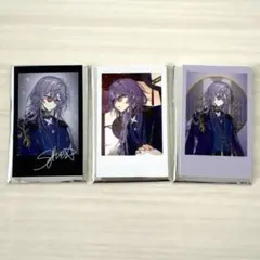 にじさんじ 星導ショウ　Dytica 2周年 ランダムチェキ風カード3種類