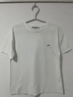 ZARA ホワイト 半袖Tシャツ Mのサムネイル