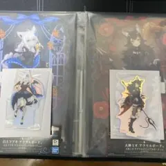 ホロライブ　一番くじ　白上フブキ 大神ミオ アクリルボードセット