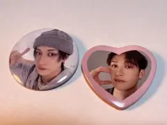 Stray Kids 展示会 ランダム缶バッジ　バンチャン2種類セット