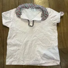 BeBe 半袖シャツ 120サイズ ピンク