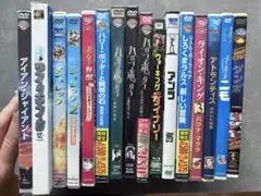 ジブリ、ディズニー、ドリームワークスなど子供向けDVD まとめ売り