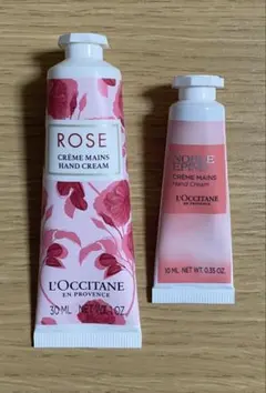 ロクシタン　ハンドクリーム　ローズ