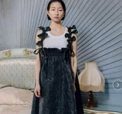 bibiy MIMI RIBBON SKIRT リボンワンピース MIMI RIBBON SKIRT/166cm/着用サイズF｜Bibiy.