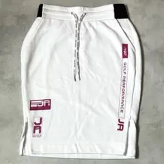 【美品】JUN&ROPE ゴルフ　スカート　ホワイト M サイドスリットのサムネイル