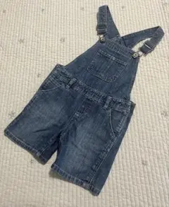 GAP　デニム　オーバーオール　ショートパンツ　サイズ100