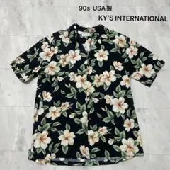 SHOTT ショット アロハ シャツ バイカー オーバーサイズ 2XL 総柄
