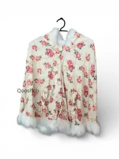 夢展望♡Deary 新品✨️リボン花柄ポンチョ - メルカリ