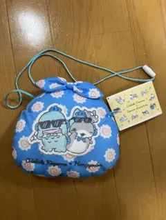 【新品未使用】サンリオ ハンギョドン ポーチ　財布　ショルダーバッグ　がま口