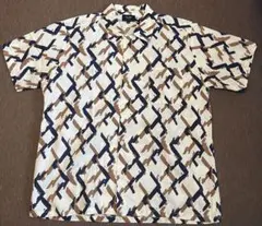 値下げしました！【極美品】BEAMS HEART 柄シャツ　オープンカラーシャツ