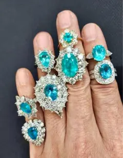 希少　ブラジル産　パライバトルマリン