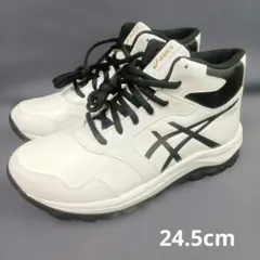 ASICS ハイカットホワイトシューズ　美品