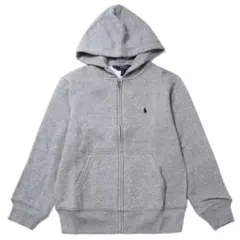 POLO ラルフローレン ジップアップパーカー ボーイズ Lサイズ グレー