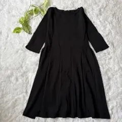 【Rose Tiara】 長袖ワンピース (4L) ゆったり 大きいサイズ 希少