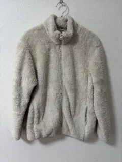 UNIQLO フリースジャケット M クリーム色
