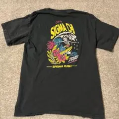 コンフォートカラーズ ポケT S 黒 サーフィンスカル バックプリント 両面