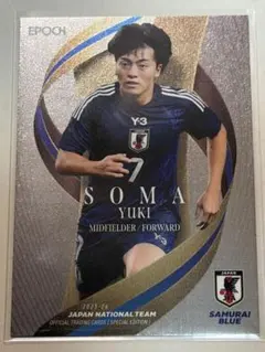 EPOCH 2025-26 サッカー日本代表 直筆サインカード 相馬勇紀 ミントモール / MINT 池袋店 / 2025 TOPPS Jリーグフラッグシップ 相馬