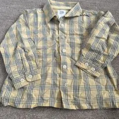 baby GAP キッズ チェック柄 長袖シャツ 3yrs