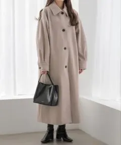Heather ウーリテックロングコート