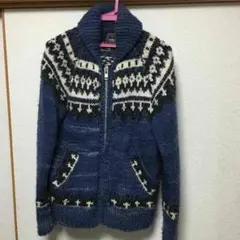 アーバンリサーチ　カウチンニット　S ブルー