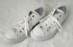 CONVERSE オールスター 24 ホワイト ローカット 白 キャンバス