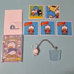 【新品】　あひるのペックル　トレーディングクリアカード　ダブルチャーム　他