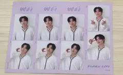 WEi ヨハン キムヨハン フォトカード 4カット 3枚 セット