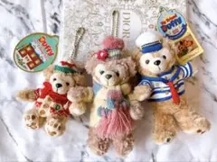 ダッフィー シェリーメイ★セーター ダッフルコート ぬいぐるみマスコット★ぬいばのサムネイル
