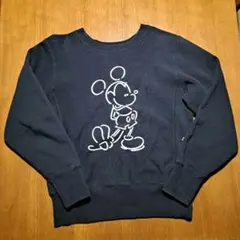Champion × Disney 長場雄 リバースウィーブ 裏起毛