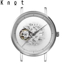 KNOT ノット 自動巻き 腕時計 スケルトン シルバー CAC-39SVSVのサムネイル