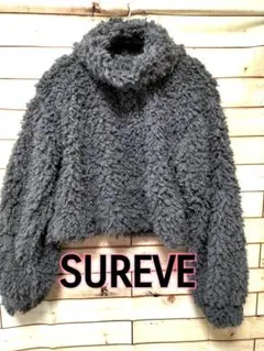 アベイル SUREVE シャギーニット セーター トップス グレー