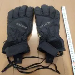 BURTON スノーボード グローブ レザー ブラック - メルカリ